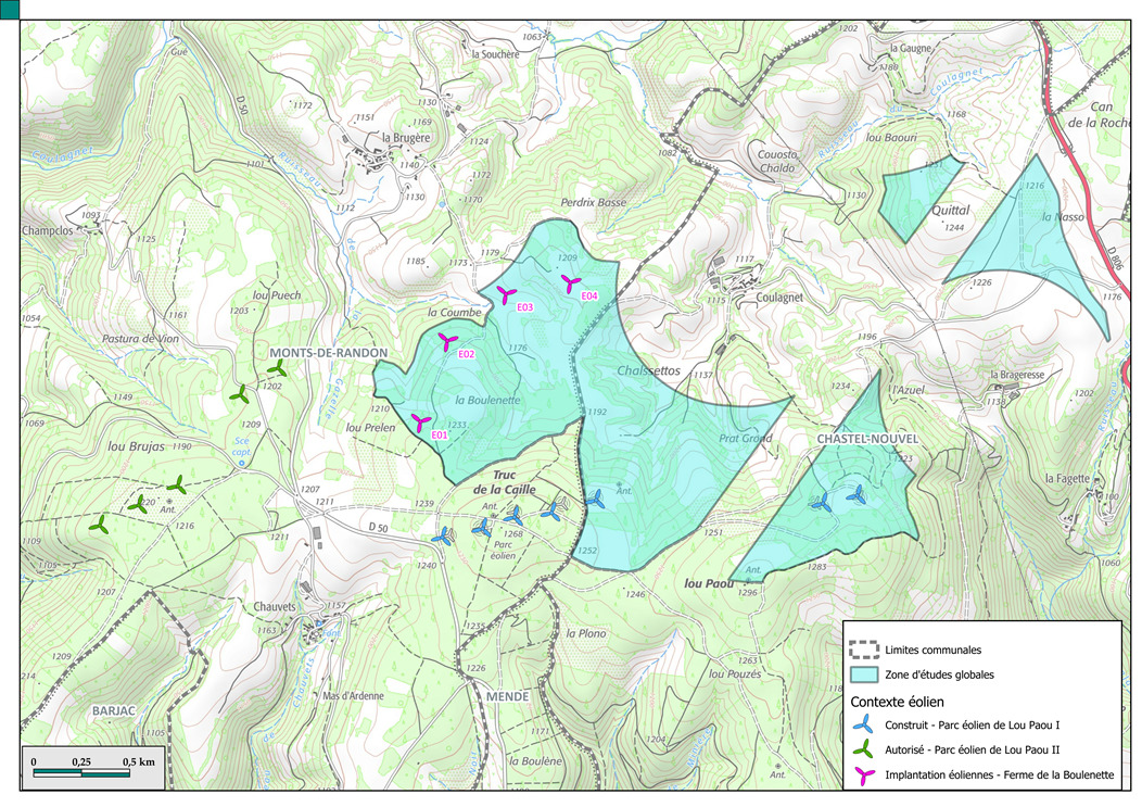 carte des contraintes